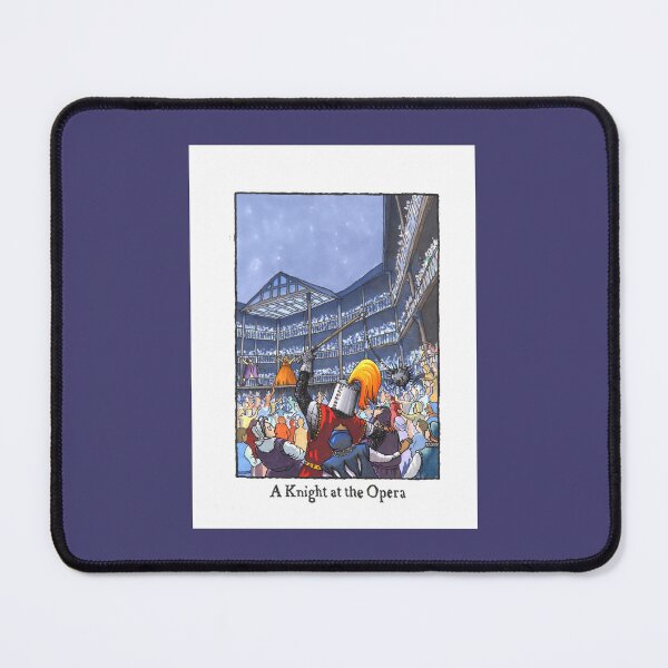 Item preview, Knight at the Opera - Medieval humour designed and sold by MNoblestudio.