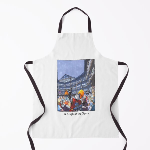 Item preview, Knight at the Opera - Medieval humour designed and sold by MNoblestudio.