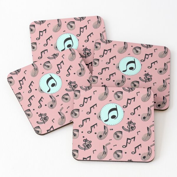 Item preview, Vintage music notes patterns designed and sold by Artbellachi.