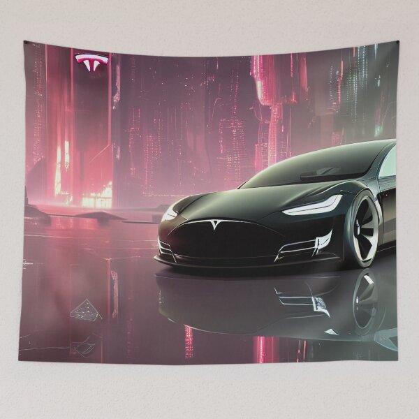 Item preview, A photo of a sci-fi tesla car designed and sold by Dicoart.