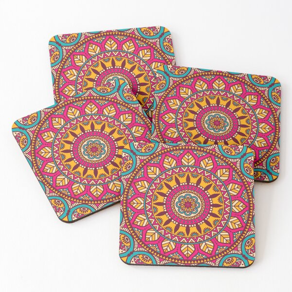 Item preview, Colourful Mandala Pattern Design designed and sold by RepublicOfFire.