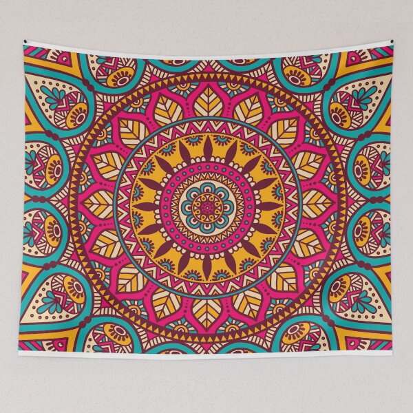 Item preview, Colourful Mandala Pattern Design designed and sold by RepublicOfFire.