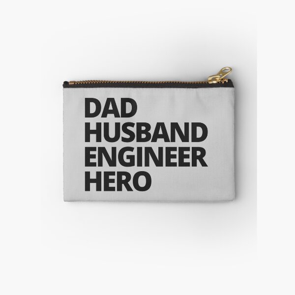 Item preview, DAD HUSBAND ENGINEER HERO. — Funny Engineer Quotes designed and sold by CROWNLIGHT.