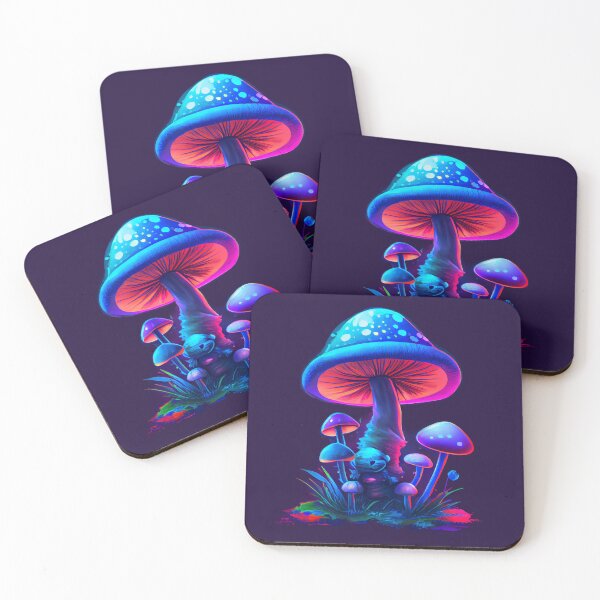 Item preview, Neon Mushrooms designed and sold by Philipe3d.