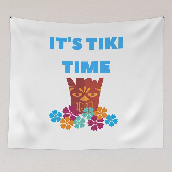Item preview, It's Tiki Time Tiki Man designed and sold by spoeg.