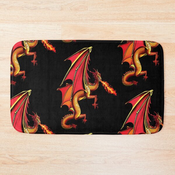 Item preview, COOL FIRE BREATHING DRAGON FACING RIGHT designed and sold by sailorsam1805.