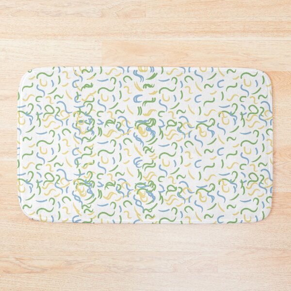 Item preview, Blue and yellow pattern, artist, artwork, designed and sold by Lessonsprint.