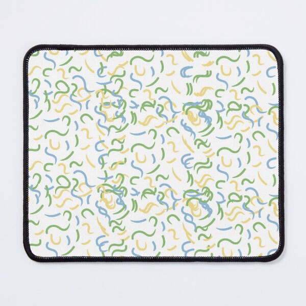 Item preview, Blue and yellow pattern, artist, artwork, designed and sold by Lessonsprint.