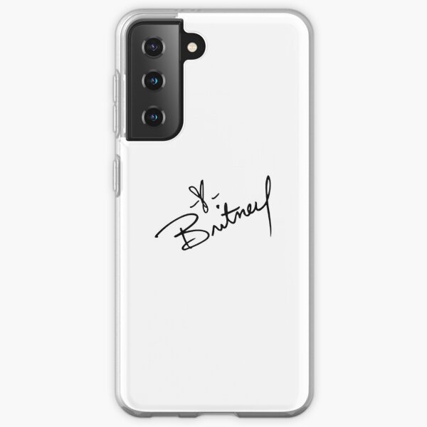 Britney Spears Signature Samsung Galaxy Soft Case