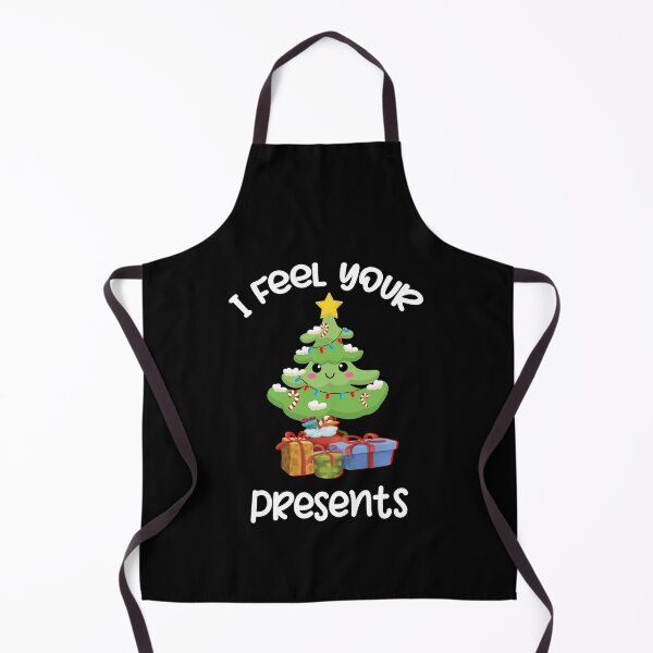 Item preview, I Feel Your Presents, Christmas Tree Pun designed and sold by SportyDogShop.