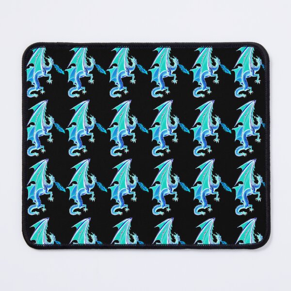 Item preview, FIREBREATHING BLUE DRAGON designed and sold by sailorsam1805.