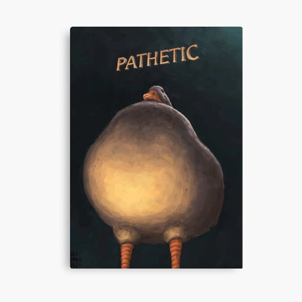 duck pathetic Canvas Print