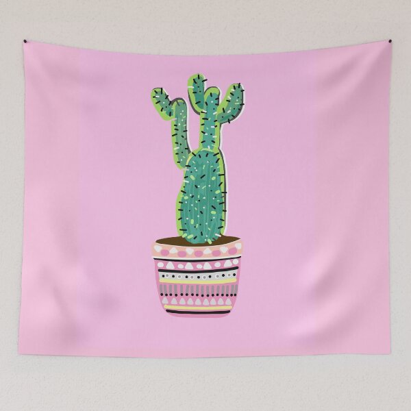 Aperçu de l'œuvre Cacti Love Rose créée et vendue par Mukta Lata Barua.