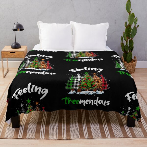 Item preview, Feeling Treemendous, Christmas Tree Pun designed and sold by SportyDogShop.