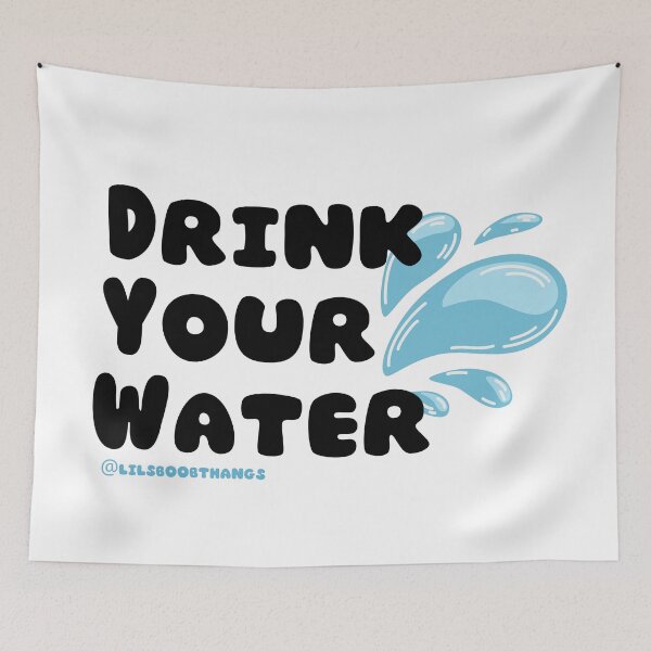 Item preview, Drink your water. v2 | lilsboobthangs designed and sold by lilsboobthangs.