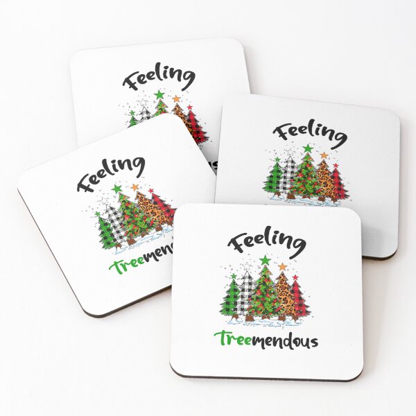 Item preview, Feeling Treemendous, Christmas Tree Pun designed and sold by SportyDogShop.
