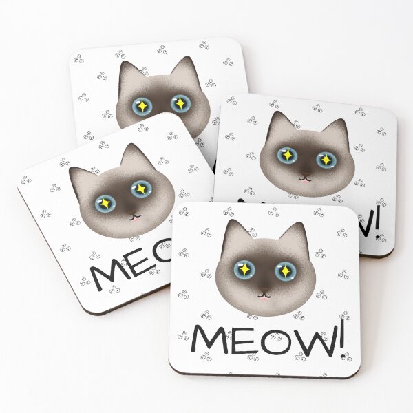 Item preview, cute cat designed and sold by foxart23.