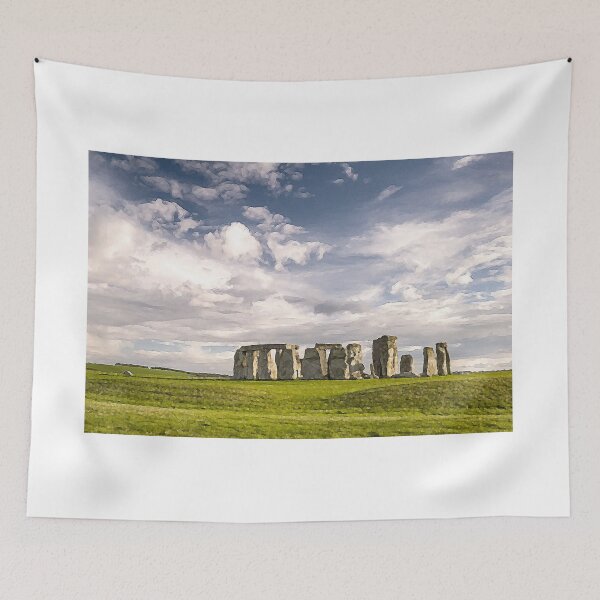 Item preview, Stonehenge digital art designed and sold by One-True-North.