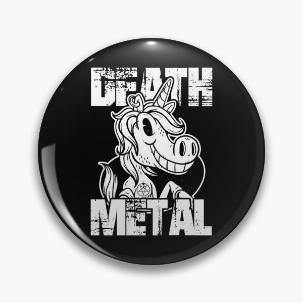 Item preview, Einhorn Death Metal Lightweight Hoodie designed and sold by raynesjestero.
