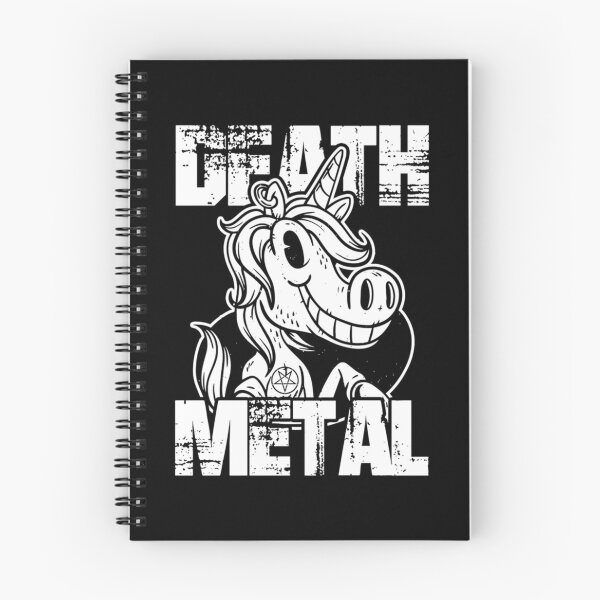 Item preview, Einhorn Death Metal Lightweight Hoodie designed and sold by raynesjestero.