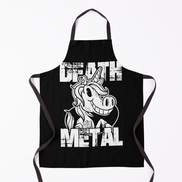 Item preview, Einhorn Death Metal Lightweight Hoodie designed and sold by raynesjestero.