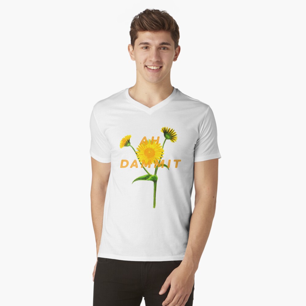 Item preview, V-Neck T-Shirt designed and sold by WildRootsArt.