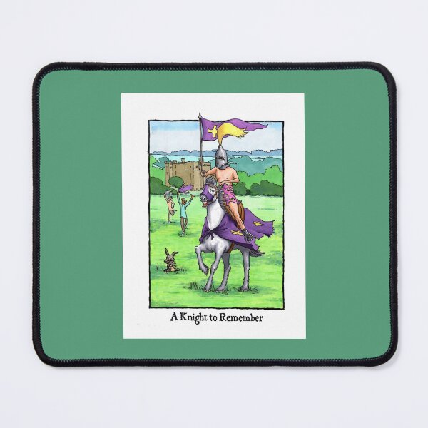 Item preview, A Knight to Remember - Medieval humour designed and sold by MNoblestudio.