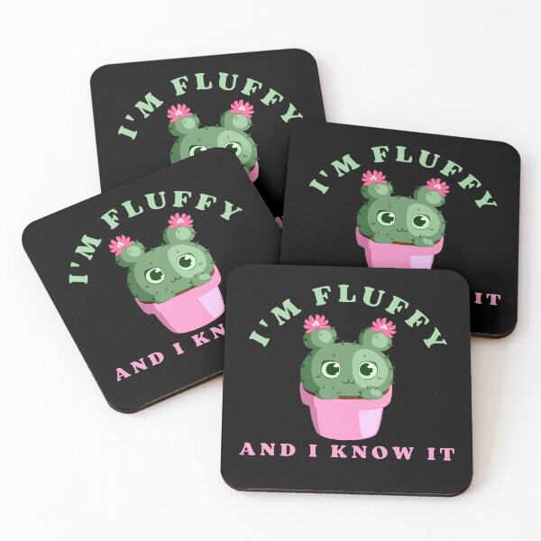 Item preview, I'm fluffy and i know it designed and sold by reka88.