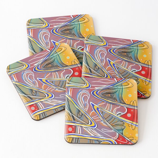 Item preview, Abstract face, side profile designed and sold by DaveDanchuk.