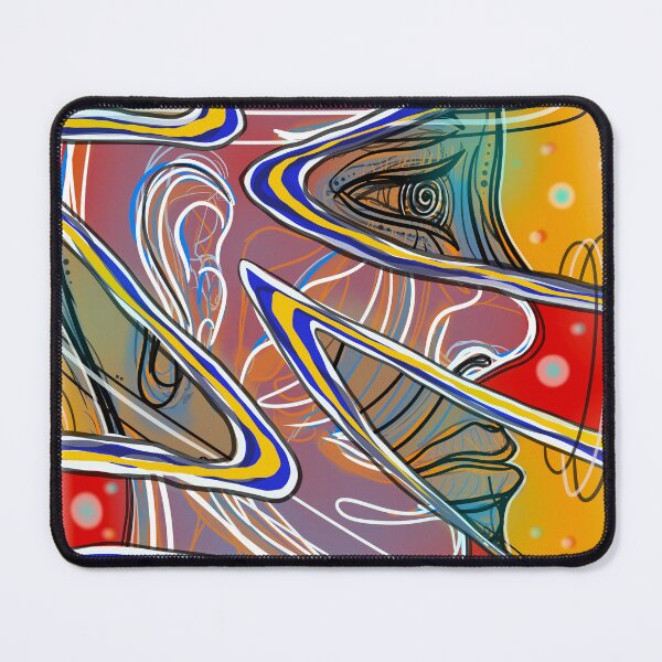 Item preview, Abstract face, side profile designed and sold by DaveDanchuk.