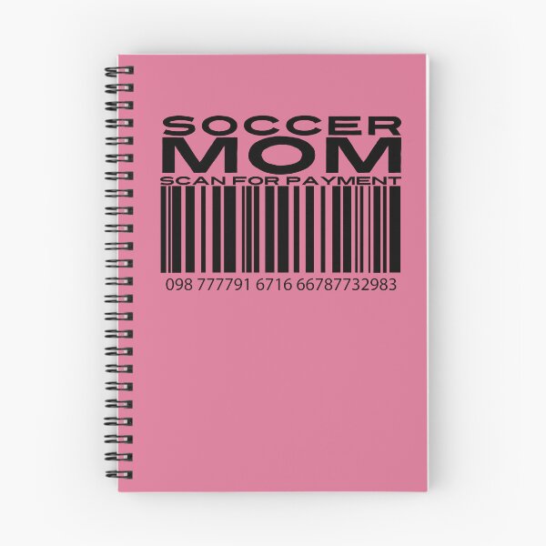 Item preview, Soccer Mom Scan For Payment | Soccer Mom | Soccer Support | Soccer Family | Barcode (White Lettering Available) designed and sold by Wavecrest Wearables.