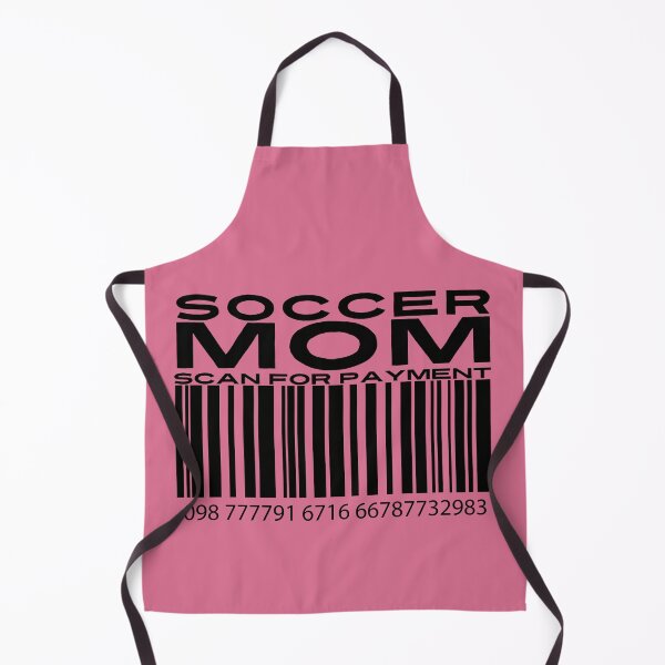 Item preview, Soccer Mom Scan For Payment | Soccer Mom | Soccer Support | Soccer Family | Barcode (White Lettering Available) designed and sold by Wavecrest Wearables.