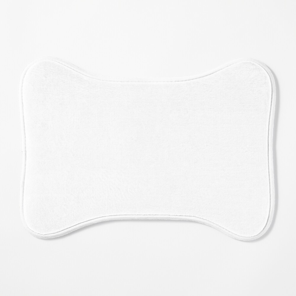 White white Mouse Pad by PrMoonlessNight