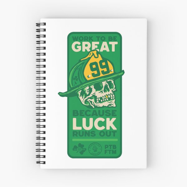 Item preview, Work to be Great - because Luck Runs Out designed and sold by PistolPete315.