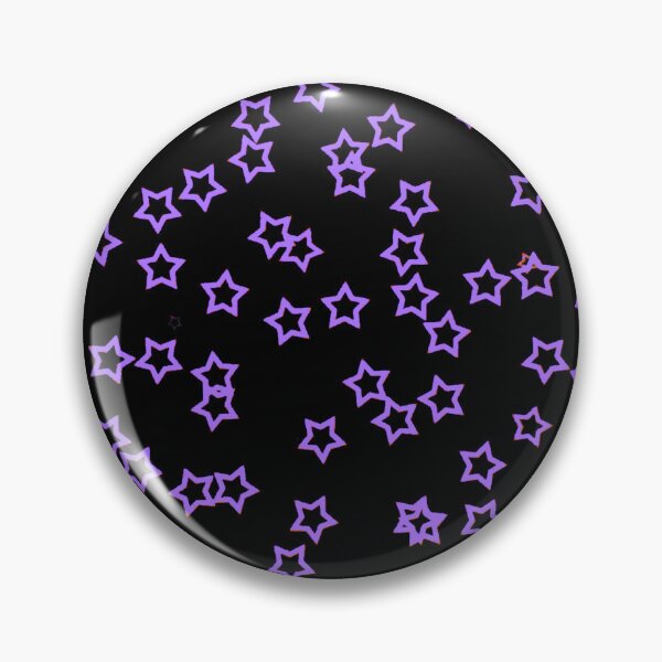 Item preview, Purple stars on black background digital design  designed and sold by WorldOfWendyArt.