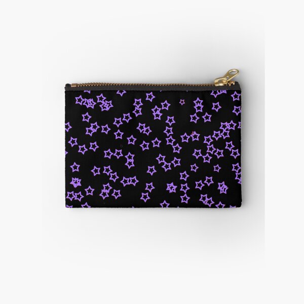 Item preview, Purple stars on black background digital design  designed and sold by WorldOfWendyArt.