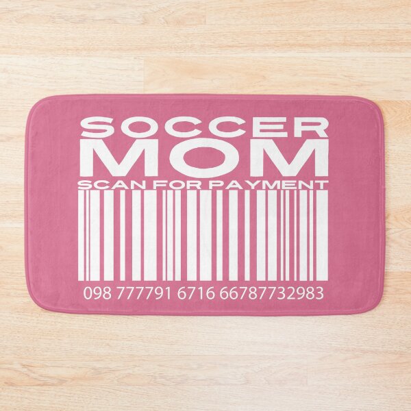Item preview, Soccer Mom Scan For Payment | Soccer Mom | Soccer Support | Soccer Family | Barcode (Black Lettering Available) designed and sold by Wavecrest Wearables.