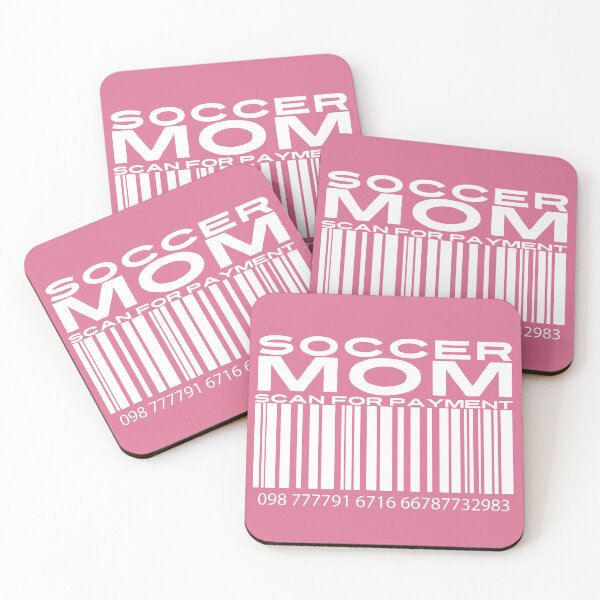 Item preview, Soccer Mom Scan For Payment | Soccer Mom | Soccer Support | Soccer Family | Barcode (Black Lettering Available) designed and sold by Wavecrest Wearables.