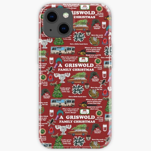 Christmas Vacation Collage iPhone Soft Case