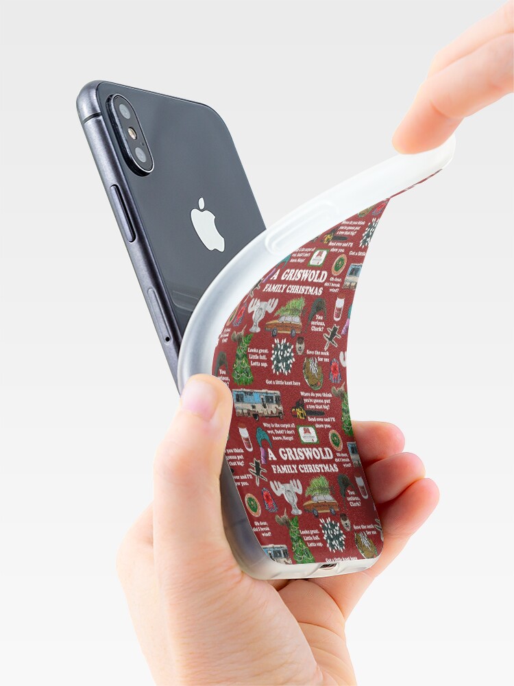 Alternate view of Christmas Vacation Collage iPhone Case & Cover