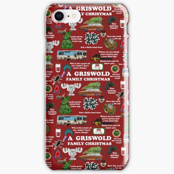 Christmas Vacation Collage iPhone Snap Case