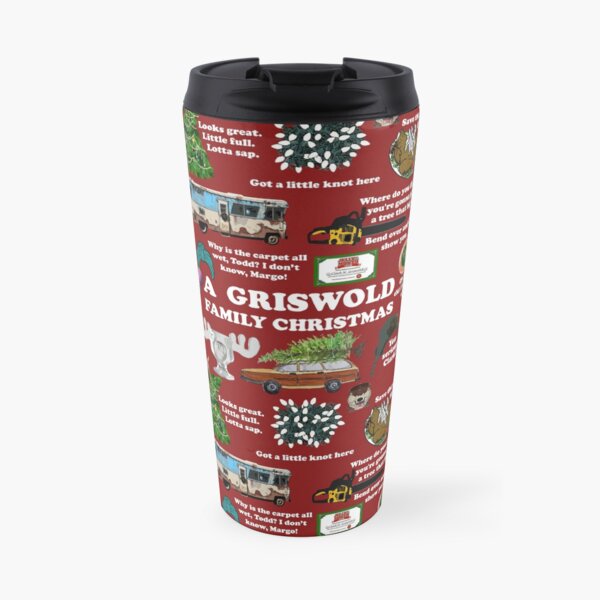 Christmas Vacation Collage Travel Mug