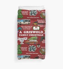 Christmas Vacation Collage Duvet Cover