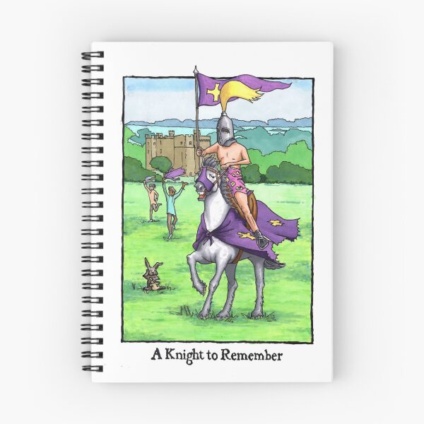 Item preview, Un caballero para recordar - Humor medieval designed and sold by MNoblestudio.