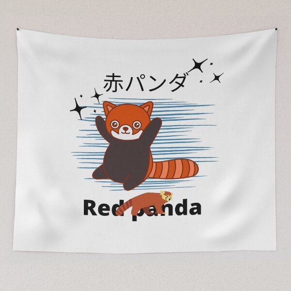 Item preview, Red Panda designed and sold by Axeel.art.