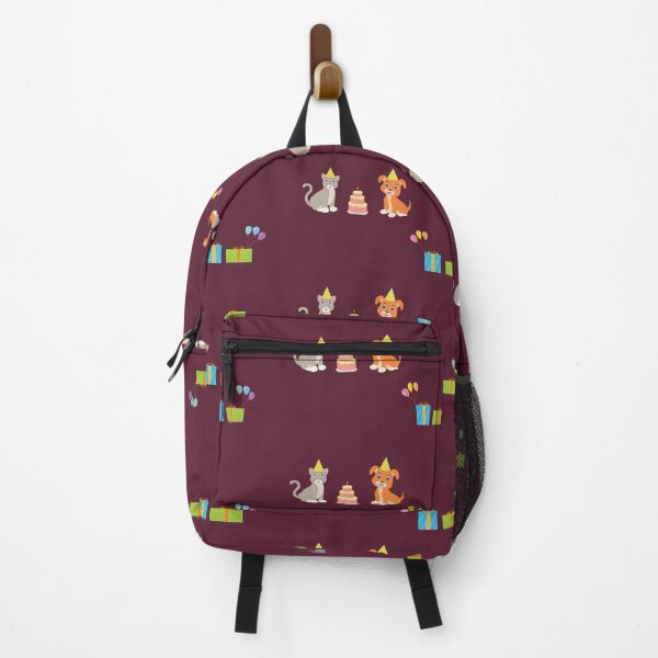 Item preview, Cat and Dog Birthday Pattern designed and sold by Sweta Dey.
