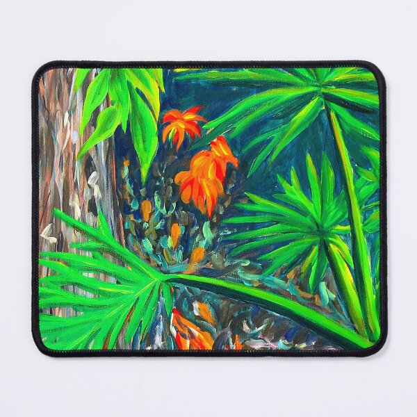Item preview, "Philodendrons" original signed nature painting on canvas designed and sold by Michael Arnold.