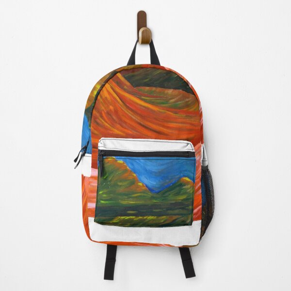 Item preview, "Mountains" original nature painting on canvas designed and sold by Michael Arnold.