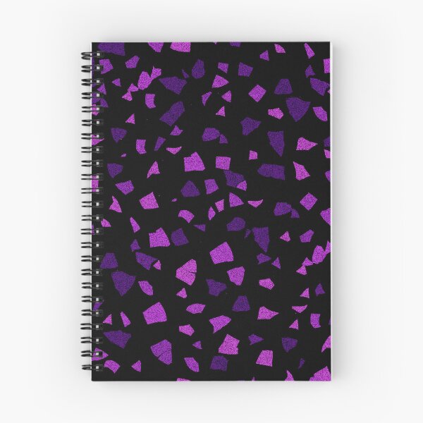 Item preview, Black and Purple Marble Terrazzo designed and sold by thesnowwhyte.