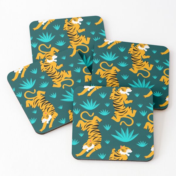 Item preview, Cute Tiger Pattern designed and sold by RepublicOfFire.